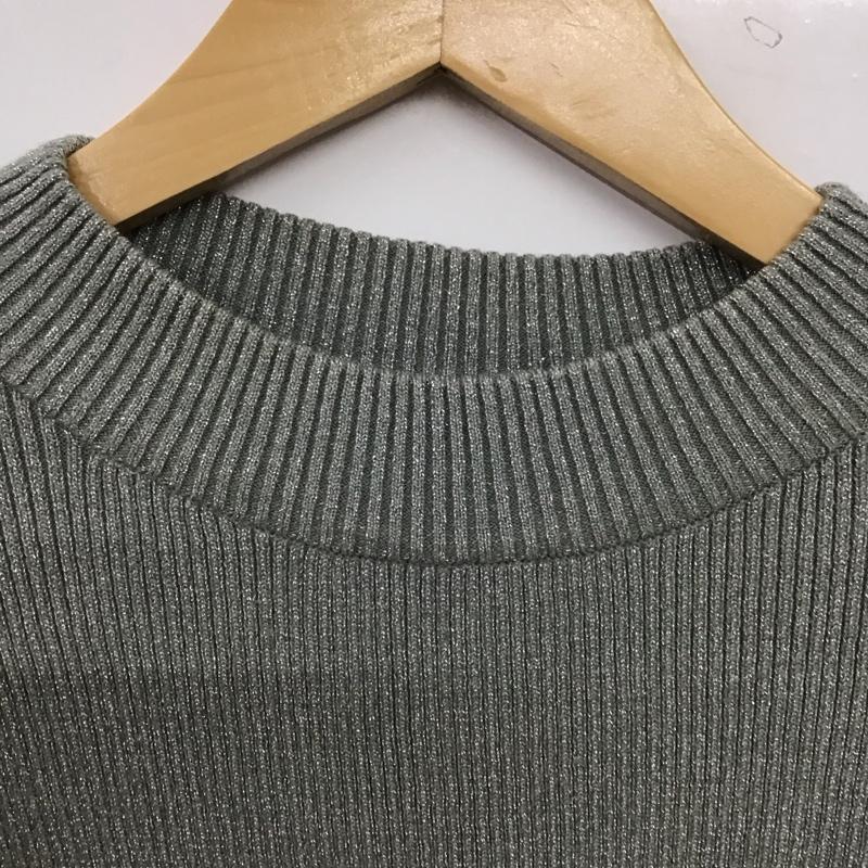 アルシーヴ archives ニット、セーター 長袖 M 無地 灰 / グレー / gray レディース USED 古着 中古 10153957
