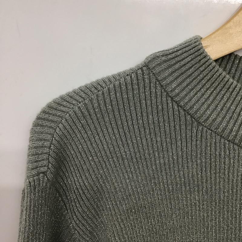 アルシーヴ archives ニット、セーター 長袖 M 無地 灰 / グレー / gray レディース USED 古着 中古 10153957