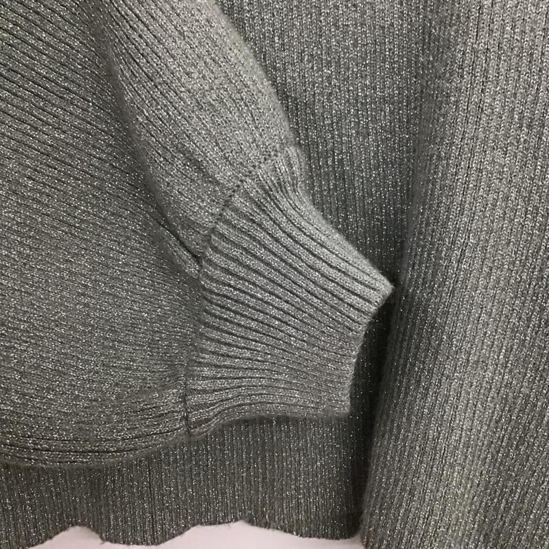 アルシーヴ archives ニット、セーター 長袖 M 無地 灰 / グレー / gray レディース USED 古着 中古 10153957