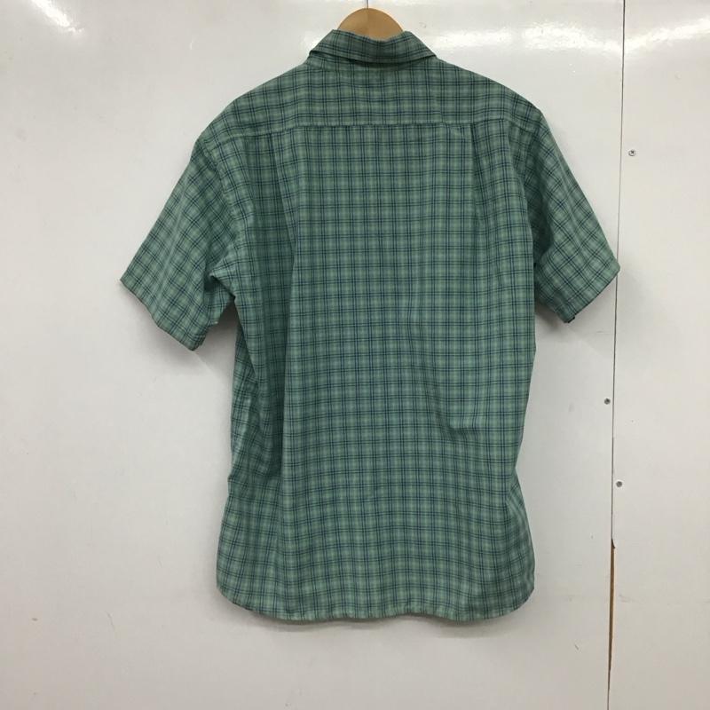 モンベル mont-bell シャツ、ブラウス 半袖 半袖シャツ チェックシャツ カラーシャツ L チェック マルチカラー / マルチカラー / multicolor メンズ USED 古着 中古 10153958