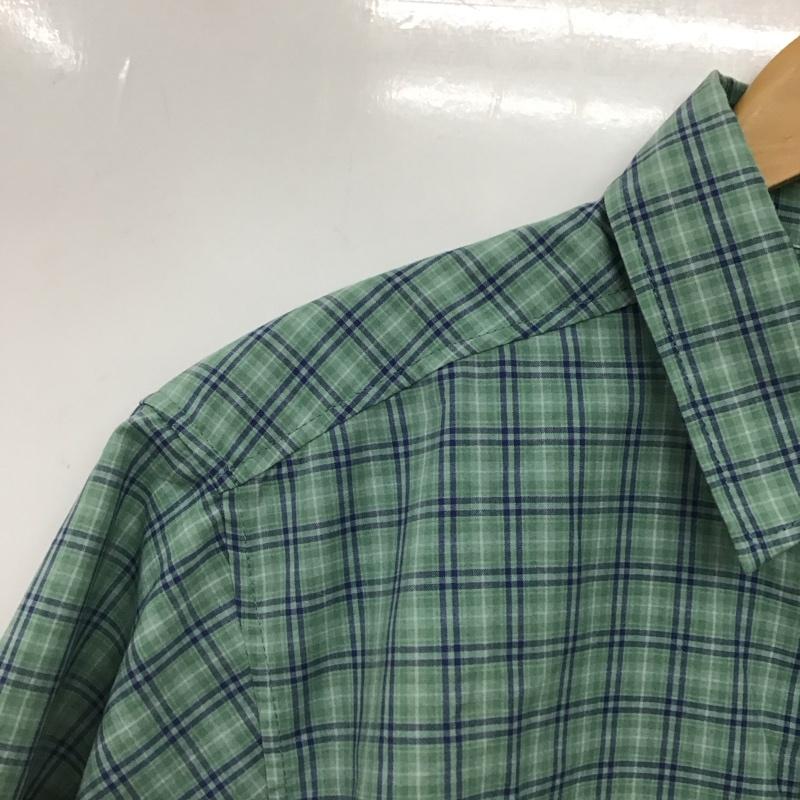 モンベル mont-bell シャツ、ブラウス 半袖 半袖シャツ チェックシャツ カラーシャツ L チェック マルチカラー / マルチカラー / multicolor メンズ USED 古着 中古 10153958