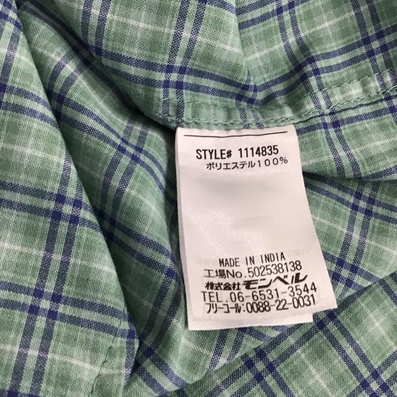 モンベル mont-bell シャツ、ブラウス 半袖 半袖シャツ チェックシャツ カラーシャツ L チェック マルチカラー / マルチカラー / multicolor メンズ USED 古着 中古 10153958
