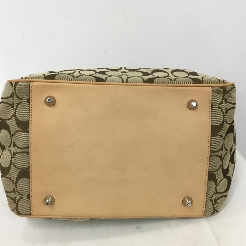 コーチ COACH トートバッグ トートバッグ 6352 シグネチャー 総柄 ベージュ / ベージュ / beige レディース USED 古着 中古 10153960