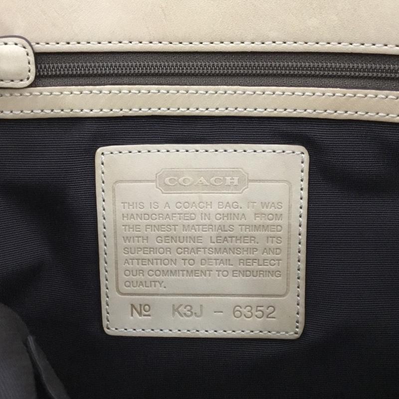 コーチ COACH トートバッグ トートバッグ 6352 シグネチャー 総柄 ベージュ / ベージュ / beige レディース USED 古着 中古 10153960