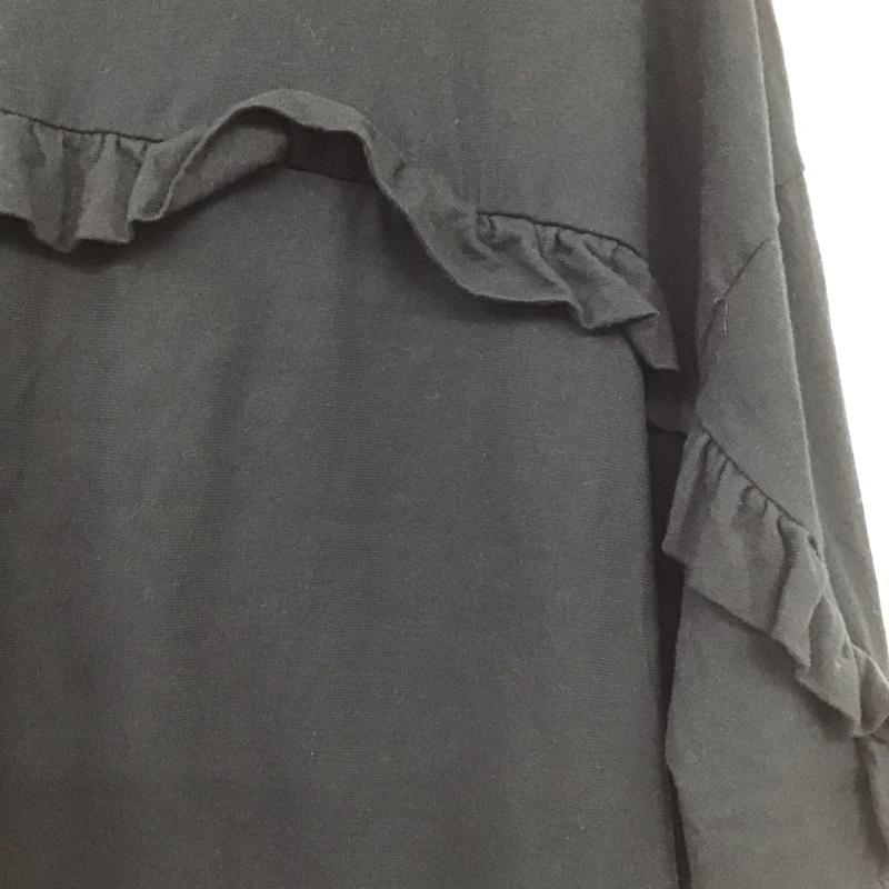 ニコアンド niko and... カットソー 半袖 M 無地 黒 / ブラック / black レディース USED 古着 中古 10153961