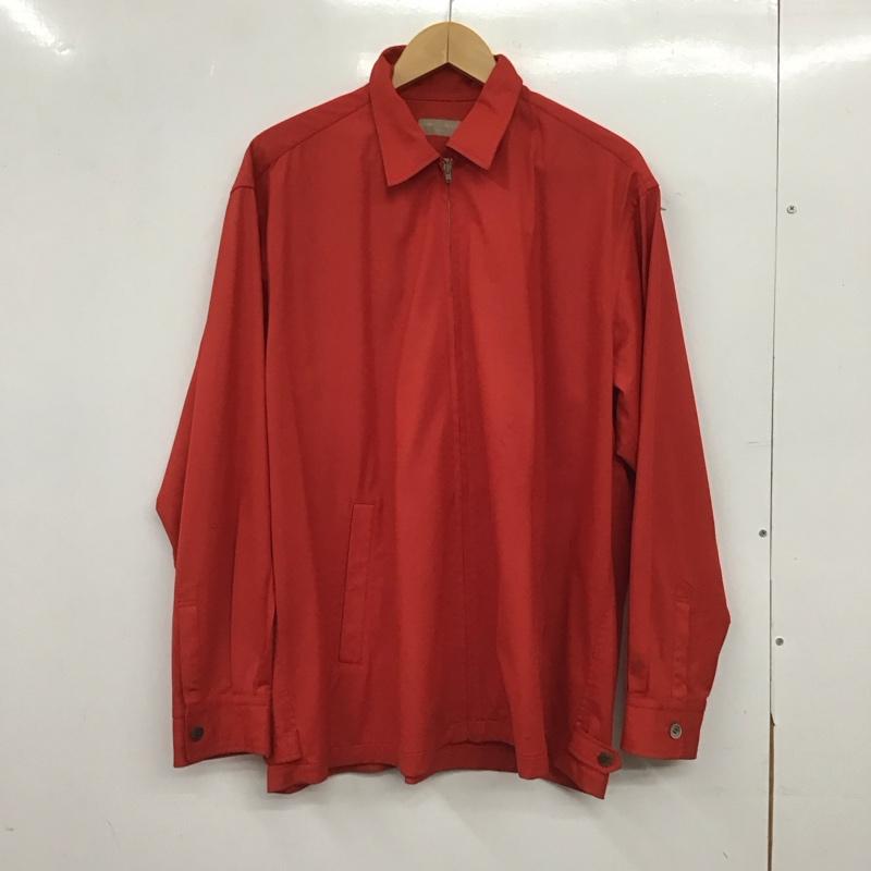 コムデギャルソンオム COMME des GARCONS HOMME ジャケット、上着 ジャンパー、ブルゾン ジップアップジャケット アウター カラージャケット 無地 赤 / レッド / red メンズ USED 古着 中古 10153962