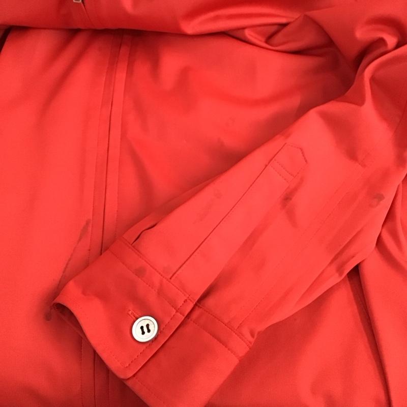 コムデギャルソンオム COMME des GARCONS HOMME ジャケット、上着 ジャンパー、ブルゾン ジップアップジャケット アウター カラージャケット 無地 赤 / レッド / red メンズ USED 古着 中古 10153962