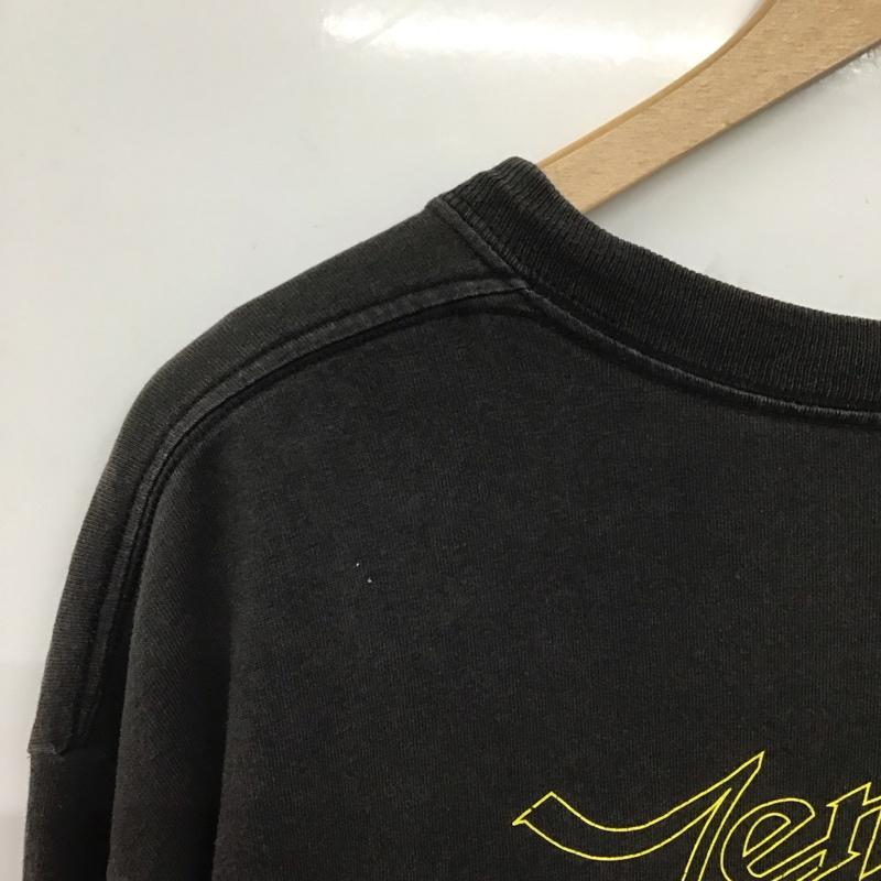 テンダーロイン TENDERLOIN Tシャツ 半袖 半袖カットソー プリントTシャツ クルーネックカットソー L ロゴ、文字 ダークグレー / ダークグレー / メンズ USED 古着 中古 10153963
