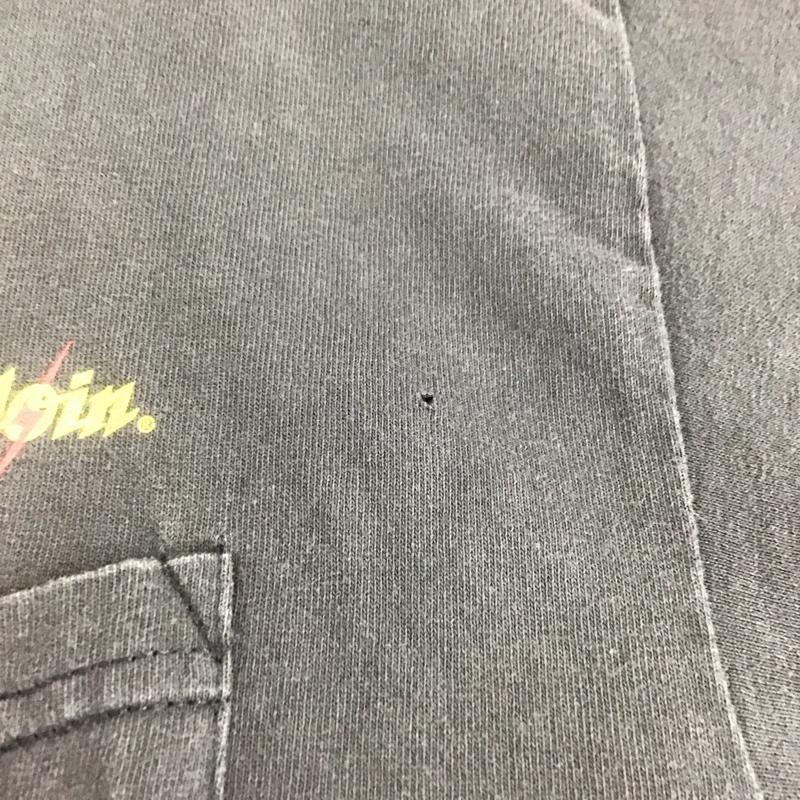 テンダーロイン TENDERLOIN Tシャツ 半袖 半袖カットソー プリントTシャツ クルーネックカットソー L ロゴ、文字 ダークグレー / ダークグレー / メンズ USED 古着 中古 10153963