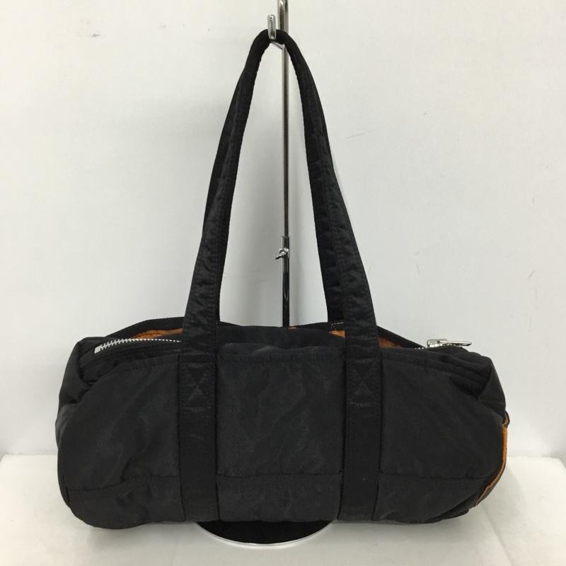 ポーター PORTER ボストンバッグ ボストンバッグ ミニボストン タンカー ロゴ、文字 黒 / ブラック / black メンズ USED 古着 中古 10153965
