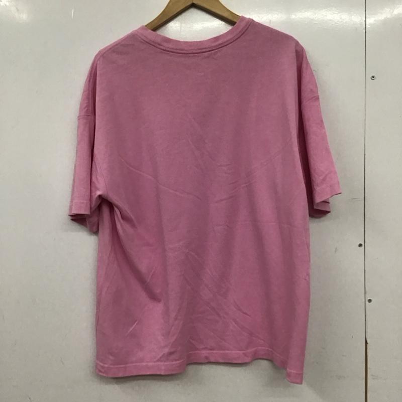 ナイキ NIKE Tシャツ 半袖 L ロゴ、文字 X プリント 桃 / ピンク / pink メンズ USED 古着 中古 10153966