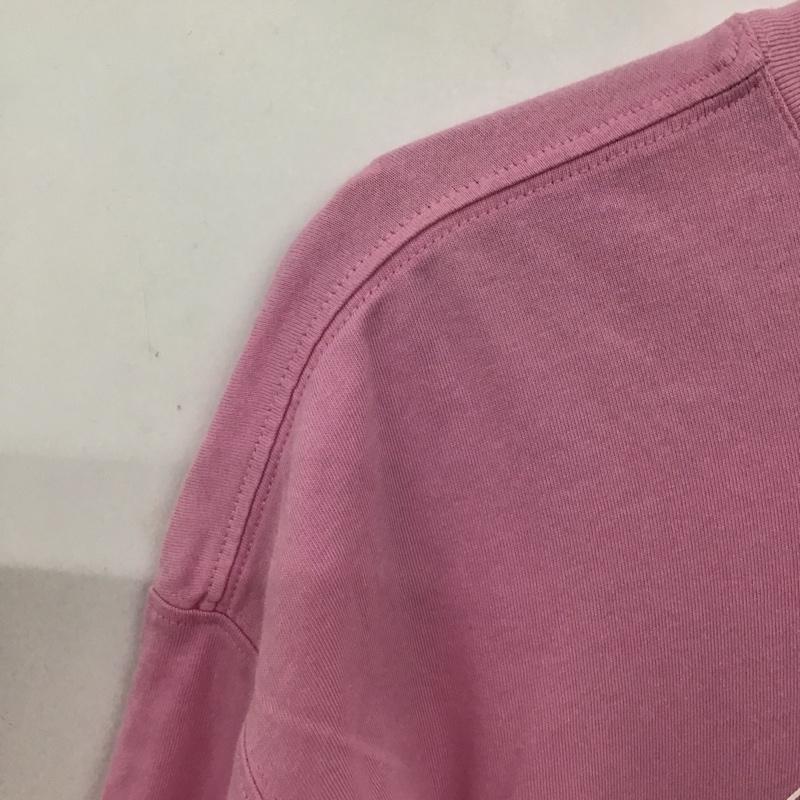 ナイキ NIKE Tシャツ 半袖 L ロゴ、文字 X プリント 桃 / ピンク / pink メンズ USED 古着 中古 10153966