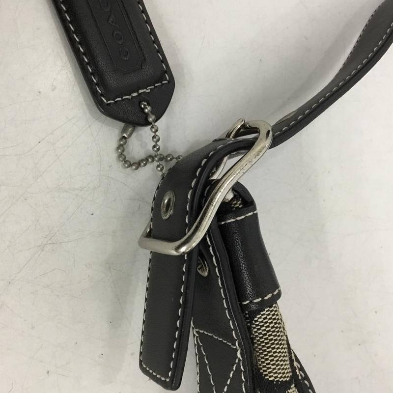 コーチ COACH トートバッグ トートバッグ 6070 シグネチャー ワンショルダー 総柄 黒 / ブラック / black レディース USED 古着 中古 10153969