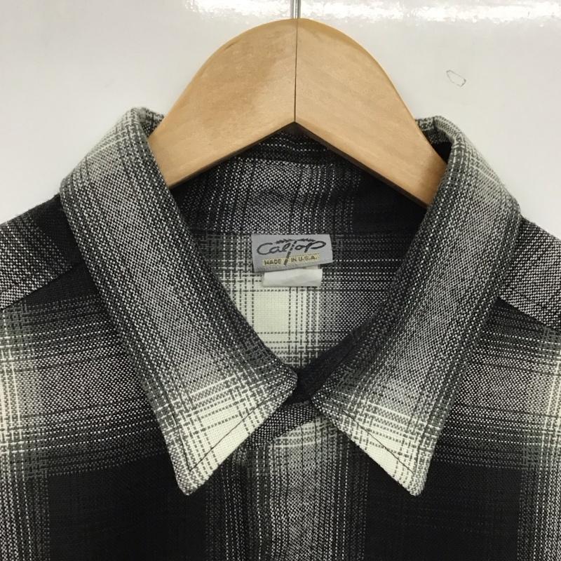 キャルトップ CALTOP シャツ、ブラウス 半袖 半袖シャツ チェックシャツ カラーシャツ XXL チェック マルチカラー / マルチカラー / multicolor メンズ USED 古着 中古 10153970