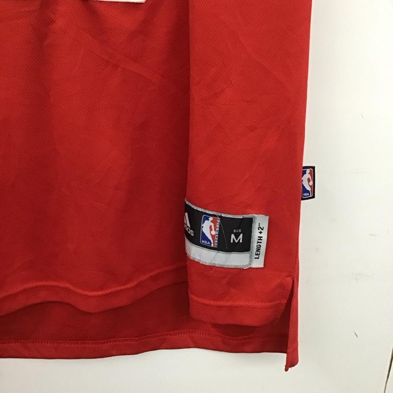アディダス adidas タンクトップ タンクトップ スポーツウェア ユニフォーム タンクトップ M ロゴ、文字 赤 / レッド / red メンズ USED 古着 中古 10153972