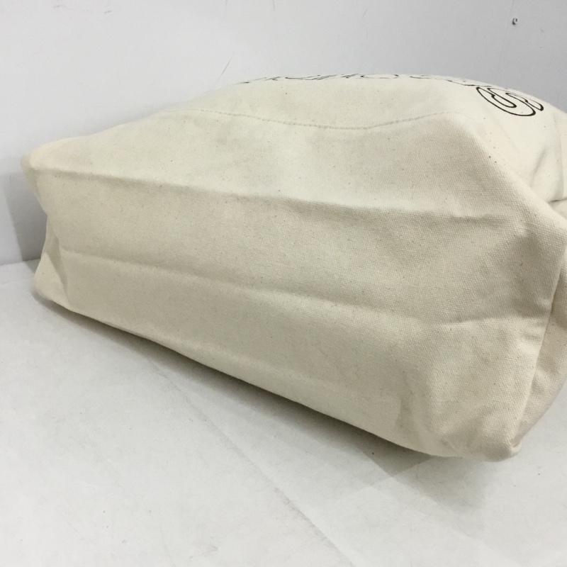 アディダス adidas トートバッグ トートバッグ GN8872 キャンバストート ロゴ、文字 アイボリー / アイボリー / メンズ USED 古着 中古 10153973