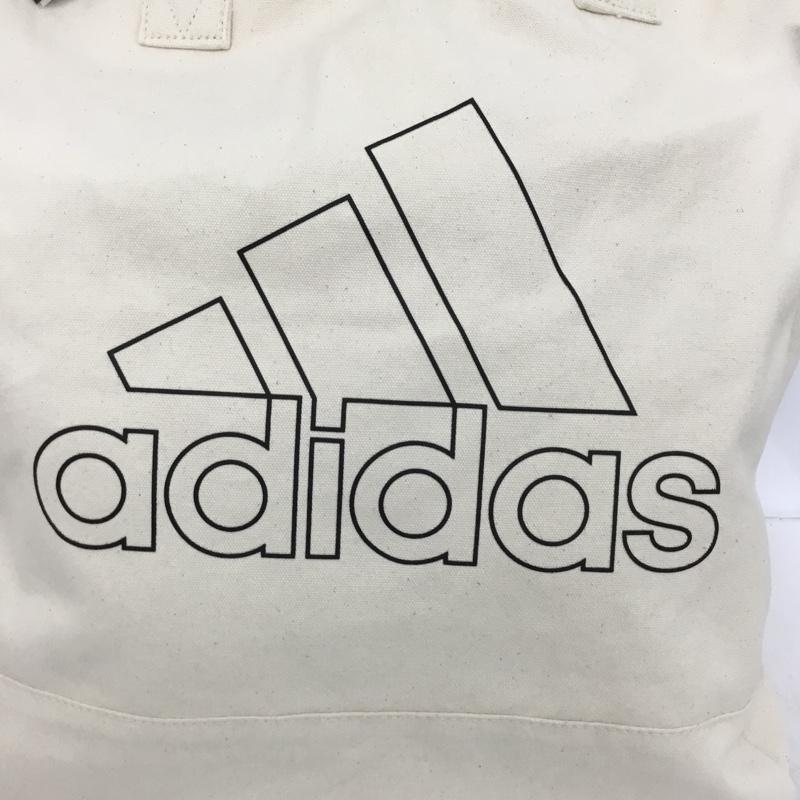 アディダス adidas トートバッグ トートバッグ GN8872 キャンバストート ロゴ、文字 アイボリー / アイボリー / メンズ USED 古着 中古 10153973