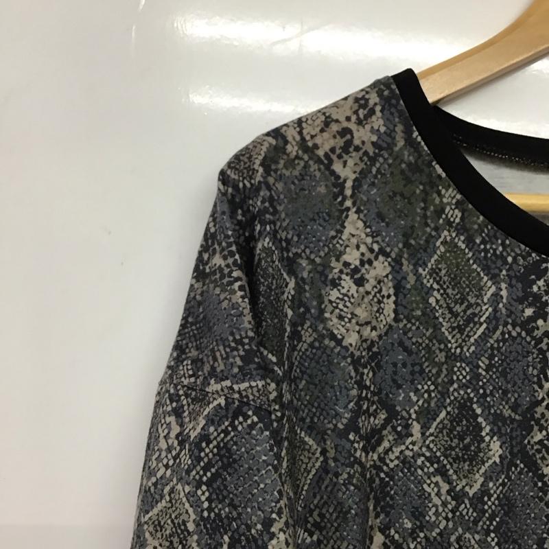 サブサエティ Subciety Tシャツ 半袖 半袖カットソー プリントTシャツ クルーネックカットソー XL プリント マルチカラー / マルチカラー / multicolor メンズ USED 古着 中古 10153975