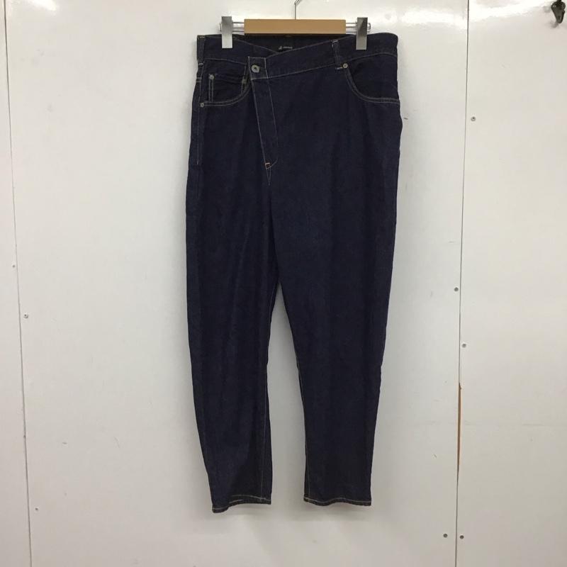 ジョンブル Johnbull パンツ デニム、ジーンズ デニムパンツ スリムパンツ カジュアルパンツ ストレッチパンツ M 無地 インディゴ / インディゴ / Indigo レディース USED 古着 中古 10153977