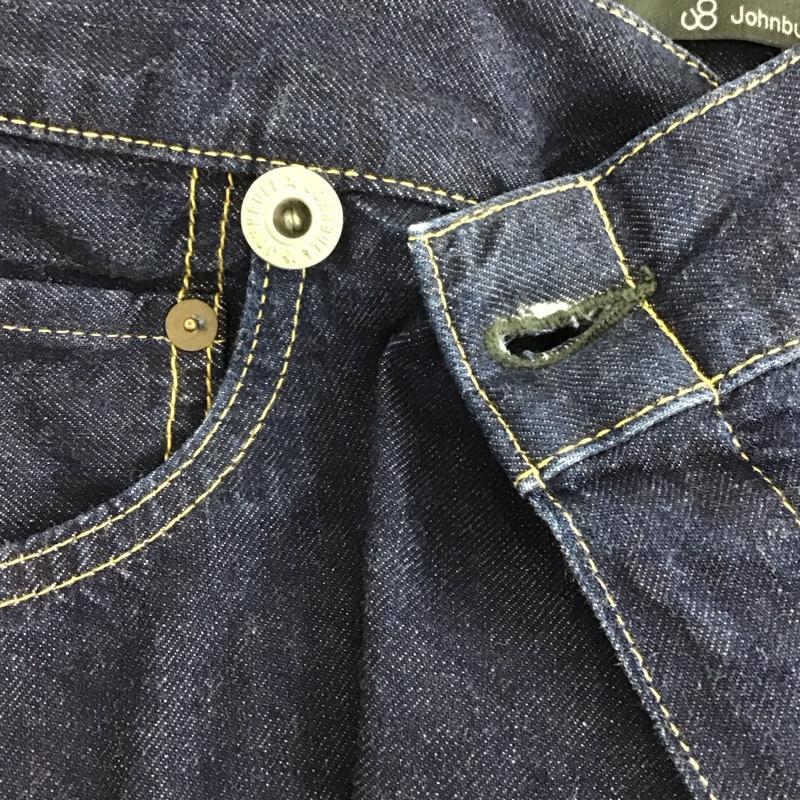 ジョンブル Johnbull パンツ デニム、ジーンズ デニムパンツ スリムパンツ カジュアルパンツ ストレッチパンツ M 無地 インディゴ / インディゴ / Indigo レディース USED 古着 中古 10153977
