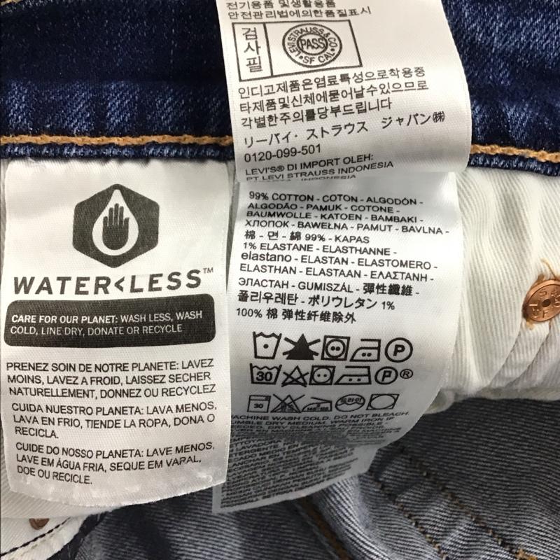 リーバイストラウスアンドコー Levi Strauss & co. パンツ デニム、ジーンズ デニムパンツ スリムパンツ カジュアルパンツ ストレッチパンツ 31インチ 無地 インディゴ / インディゴ / Indigo メンズ USED 古着 中古 10153980