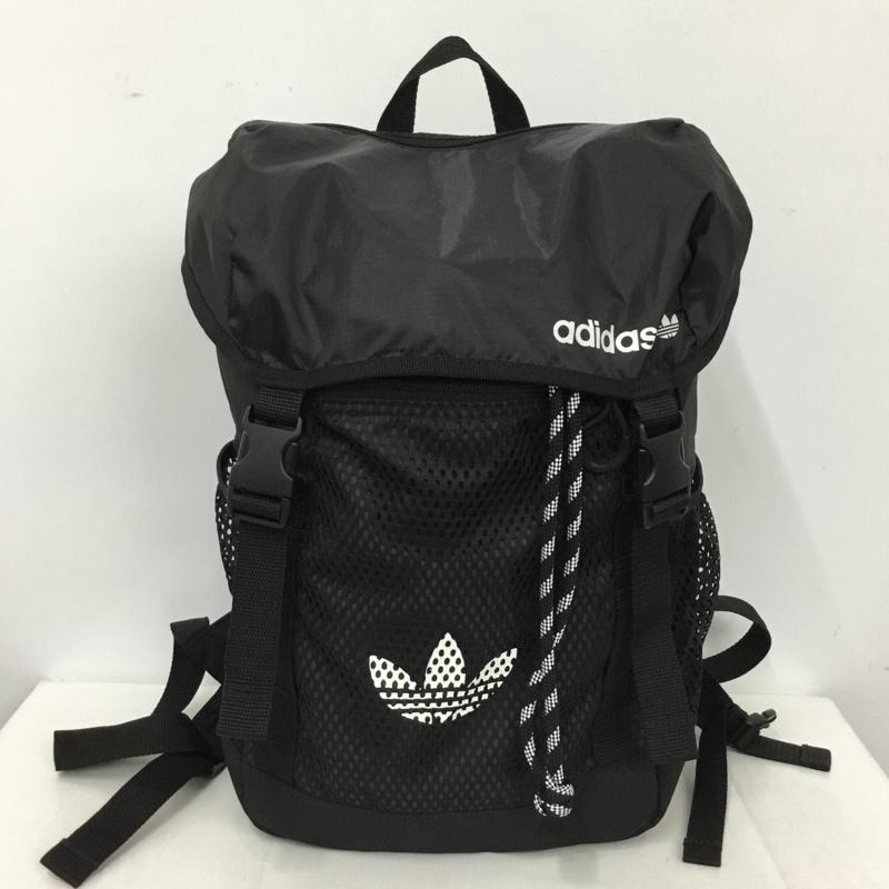 アディダス adidas リュックサック、デイパック リュックサック、デイバッグ GN2235 アドベンチャー トップローダーバックパック ロゴ、文字 黒 / ブラック / black メンズ USED 古着 中古 10153981