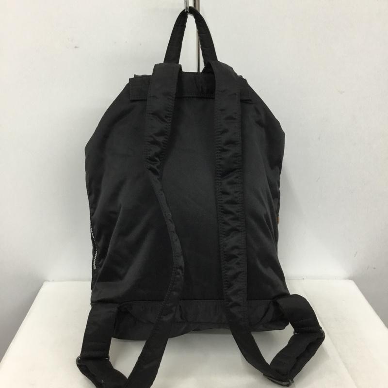 ポーター PORTER リュックサック、デイパック リュックサック、デイバッグ タンカー ロゴ、文字 黒 / ブラック / black メンズ USED 古着 中古 10153984