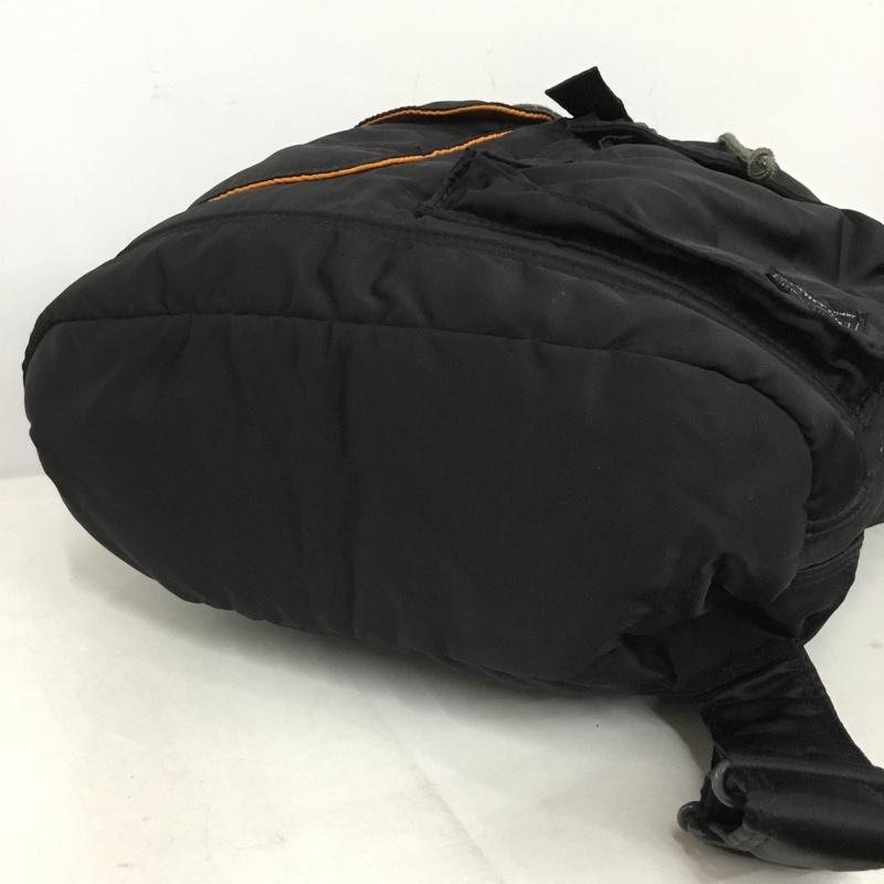 ポーター PORTER リュックサック、デイパック リュックサック、デイバッグ タンカー ロゴ、文字 黒 / ブラック / black メンズ USED 古着 中古 10153984
