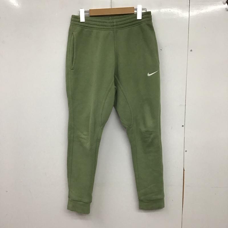 ナイキ NIKE パンツ ワークパンツ、ペインターパンツ 716831-386 スウェットパンツ S ロゴ、文字 緑 / グリーン / green メンズ USED 古着 中古 10153986