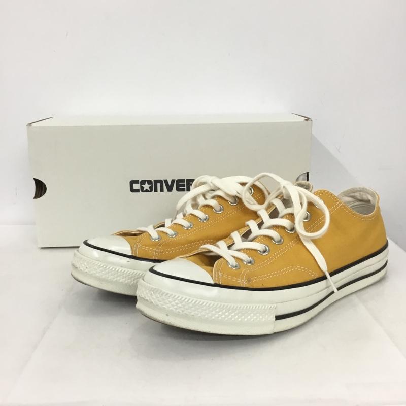 コンバース CONVERSE スニーカー スニーカー 1SE895 ALL STAR LGCY OX 28cm 箱有 28.0cm ロゴ、文字 黄 / イエロー / yellow メンズ USED 古着 中古 10153987
