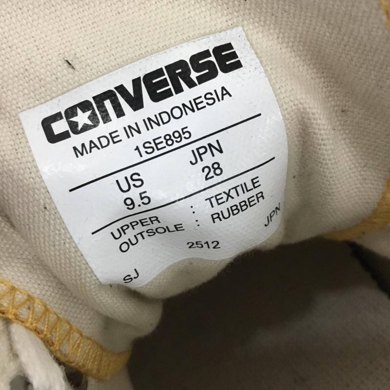 コンバース CONVERSE スニーカー スニーカー 1SE895 ALL STAR LGCY OX 28cm 箱有 28.0cm ロゴ、文字 黄 / イエロー / yellow メンズ USED 古着 中古 10153987