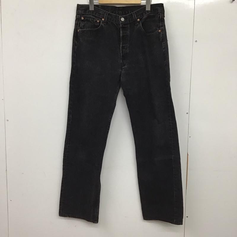 リーバイストラウスアンドコー Levi Strauss & co. パンツ デニム、ジーンズ デニムパンツ ワイドパンツ カジュアルパンツ 34インチ 無地 ダークグレー / ダークグレー / メンズ USED 古着 中古 10153988