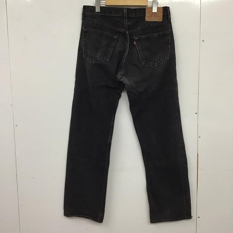 リーバイストラウスアンドコー Levi Strauss & co. パンツ デニム、ジーンズ デニムパンツ ワイドパンツ カジュアルパンツ 34インチ 無地 ダークグレー / ダークグレー / メンズ USED 古着 中古 10153988