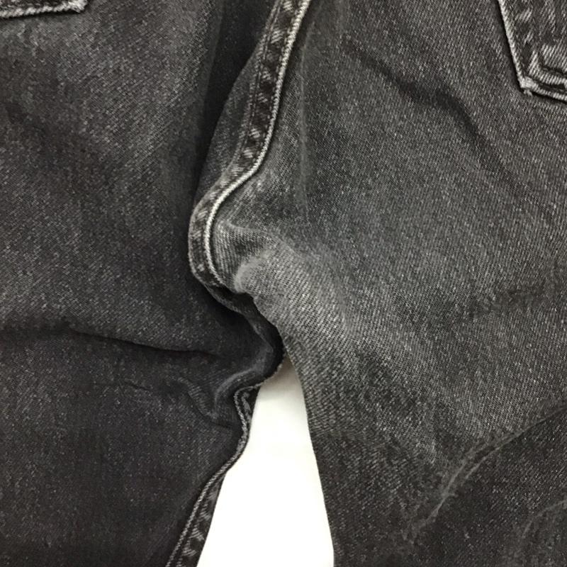 リーバイストラウスアンドコー Levi Strauss & co. パンツ デニム、ジーンズ デニムパンツ ワイドパンツ カジュアルパンツ 34インチ 無地 ダークグレー / ダークグレー / メンズ USED 古着 中古 10153988
