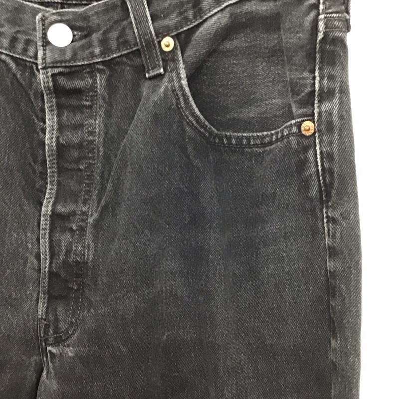 リーバイストラウスアンドコー Levi Strauss & co. パンツ デニム、ジーンズ デニムパンツ ワイドパンツ カジュアルパンツ 34インチ 無地 ダークグレー / ダークグレー / メンズ USED 古着 中古 10153988