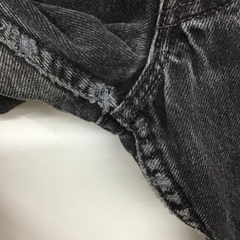 リーバイストラウスアンドコー Levi Strauss & co. パンツ デニム、ジーンズ デニムパンツ ワイドパンツ カジュアルパンツ 34インチ 無地 ダークグレー / ダークグレー / メンズ USED 古着 中古 10153988