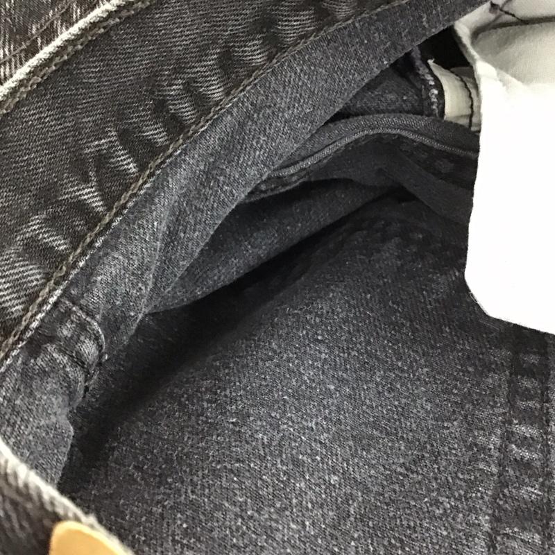 リーバイストラウスアンドコー Levi Strauss & co. パンツ デニム、ジーンズ デニムパンツ ワイドパンツ カジュアルパンツ 34インチ 無地 ダークグレー / ダークグレー / メンズ USED 古着 中古 10153988