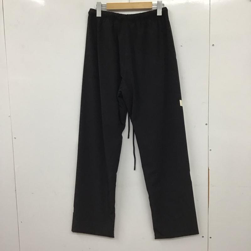 エッセンシャルズ ESSENTIALS パンツ ワークパンツ、ペインターパンツ ワイドパンツ ナイロンパンツ カジュアルパンツ XS ロゴ、文字 黒 / ブラック / black メンズ USED 古着 中古 10153989