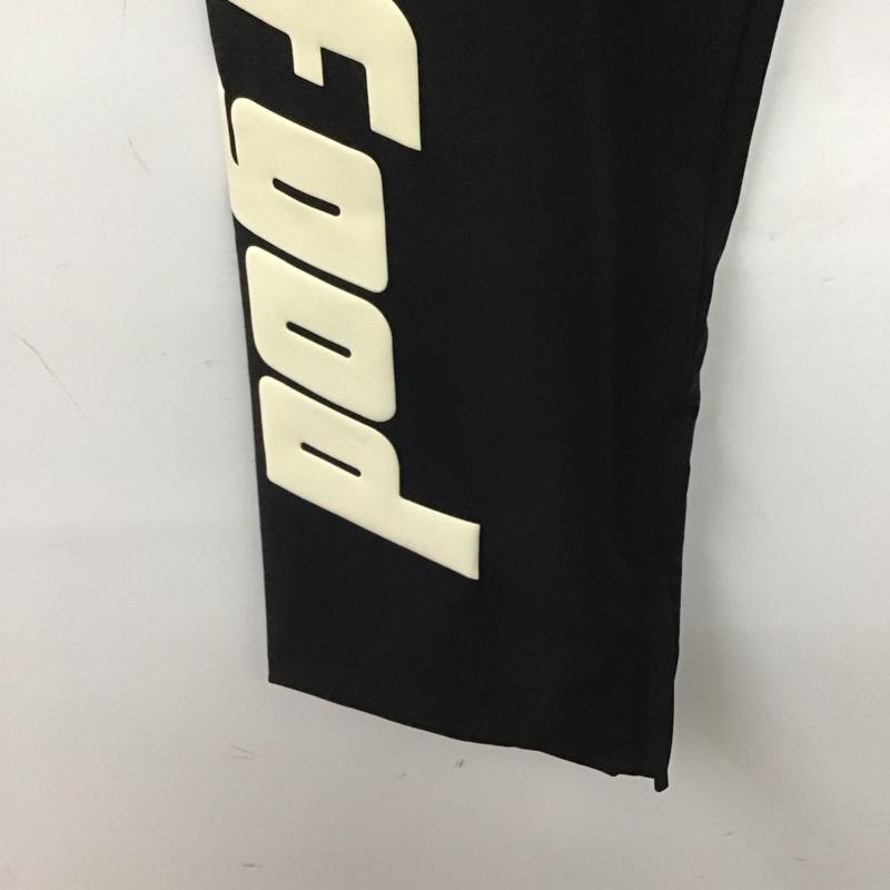 エッセンシャルズ ESSENTIALS パンツ ワークパンツ、ペインターパンツ ワイドパンツ ナイロンパンツ カジュアルパンツ XS ロゴ、文字 黒 / ブラック / black メンズ USED 古着 中古 10153989