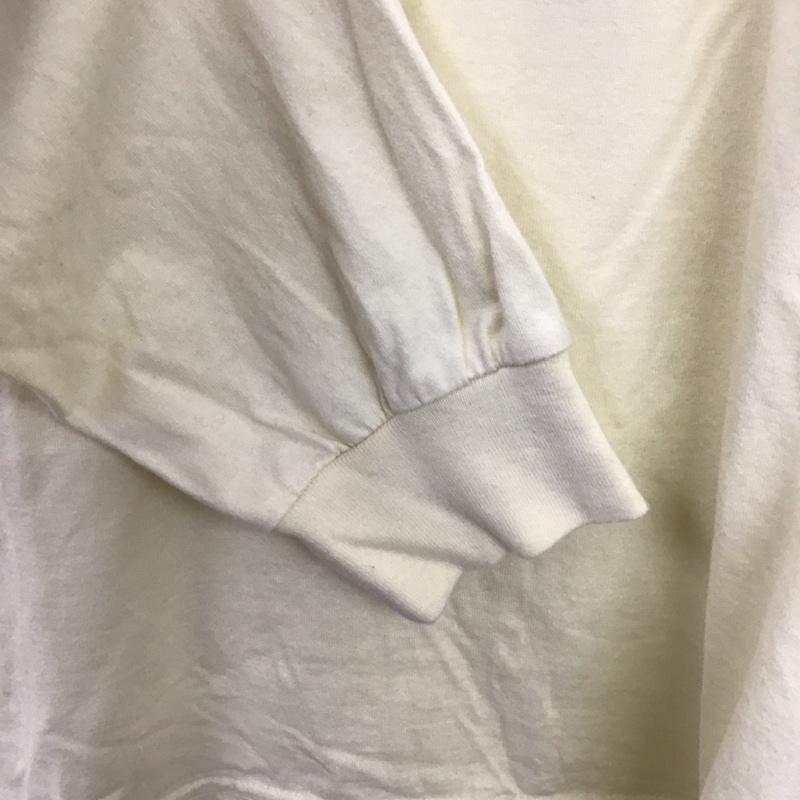 エクストララージ XLARGE カットソー 長袖 長袖カットソー プリントカットソー クルーネック M プリント 黄 / イエロー / yellow メンズ USED 古着 中古 10153990