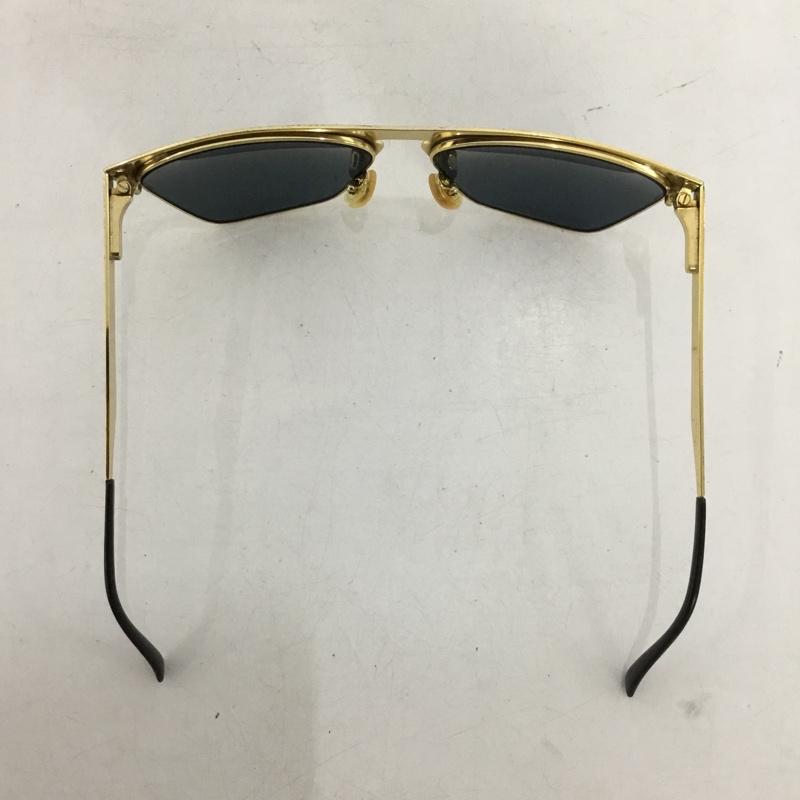 ポリス POLICE めがね・サングラス サングラス ワンポイント 黒 / ブラック / black X 金 / ゴールド / gold color メンズ USED 古着 中古 10153991
