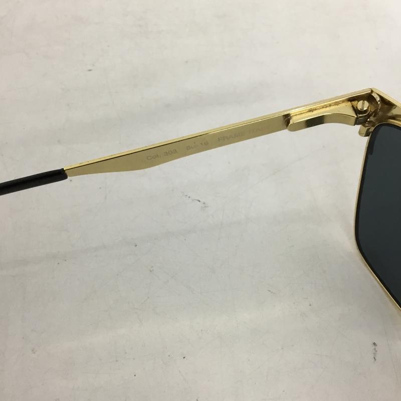 ポリス POLICE めがね・サングラス サングラス ワンポイント 黒 / ブラック / black X 金 / ゴールド / gold color メンズ USED 古着 中古 10153991