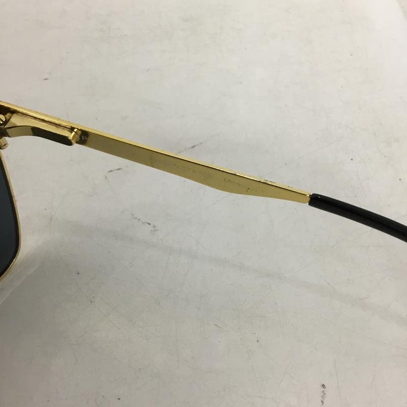 ポリス POLICE めがね・サングラス サングラス ワンポイント 黒 / ブラック / black X 金 / ゴールド / gold color メンズ USED 古着 中古 10153991