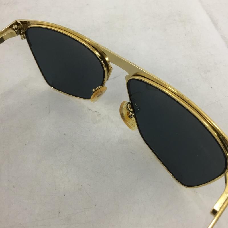 ポリス POLICE めがね・サングラス サングラス ワンポイント 黒 / ブラック / black X 金 / ゴールド / gold color メンズ USED 古着 中古 10153991