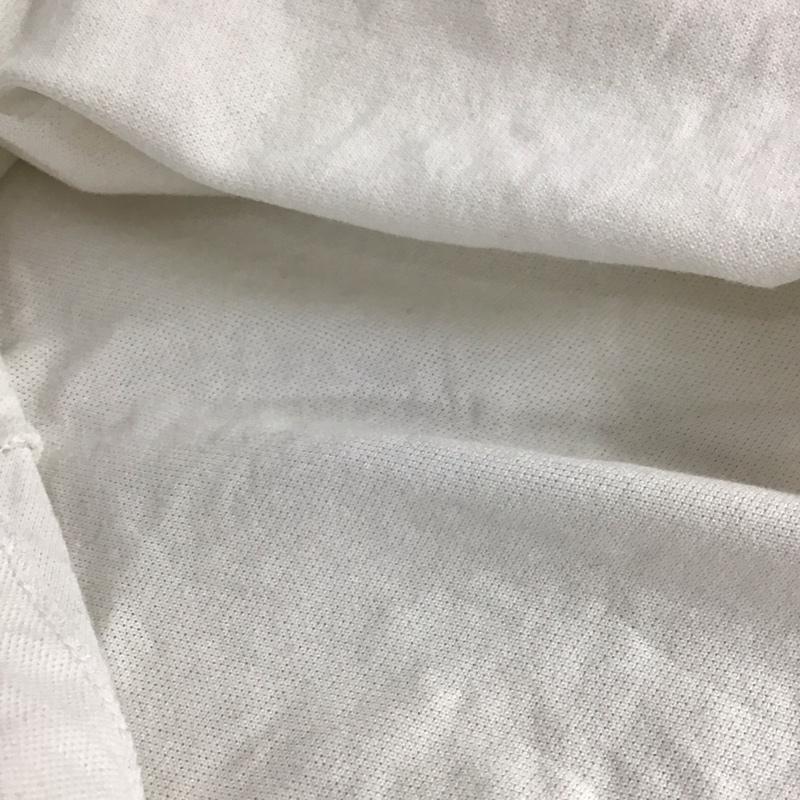 ラコステ LACOSTE ポロシャツ 長袖 長袖ポロシャツ 長袖カットソー カラーシャツ 4 ロゴ、文字 白 / ホワイト / white メンズ USED 古着 中古 10153992