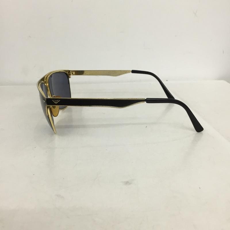 ポリス POLICE めがね・サングラス サングラス ワンポイント 黒 / ブラック / black X 金 / ゴールド / gold color メンズ USED 古着 中古 10153993