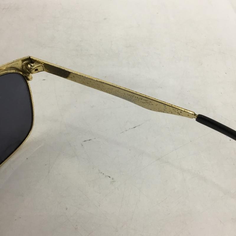 ポリス POLICE めがね・サングラス サングラス ワンポイント 黒 / ブラック / black X 金 / ゴールド / gold color メンズ USED 古着 中古 10153993