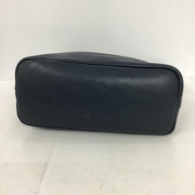 ダコタ Dakota ショルダーバッグ ショルダーバッグ レザー ロゴ、文字 紺 / ネイビー / navy レディース USED 古着 中古 10154001