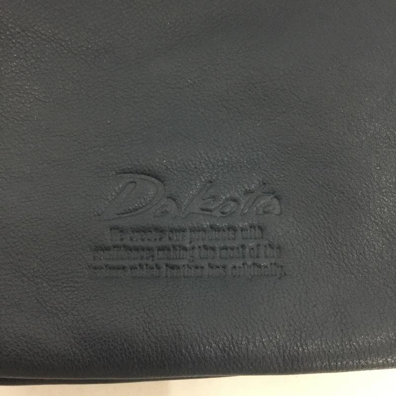 ダコタ Dakota ショルダーバッグ ショルダーバッグ レザー ロゴ、文字 紺 / ネイビー / navy レディース USED 古着 中古 10154001