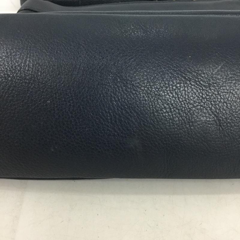 ダコタ Dakota ショルダーバッグ ショルダーバッグ レザー ロゴ、文字 紺 / ネイビー / navy レディース USED 古着 中古 10154001